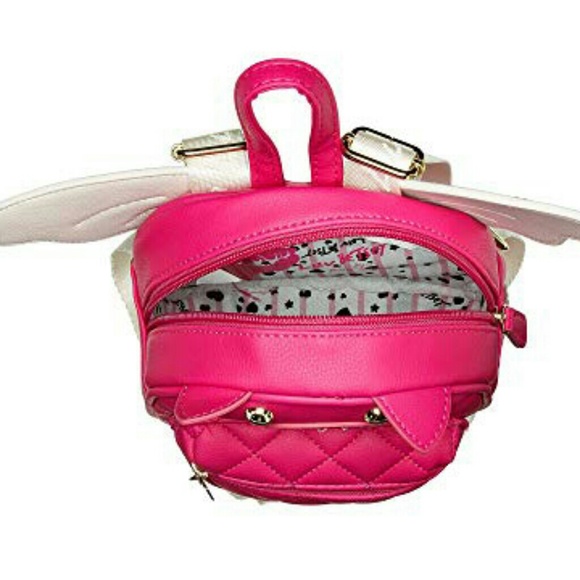 Betsey Johnson Flying Pig Mini Backpack - Picture 4 of 5